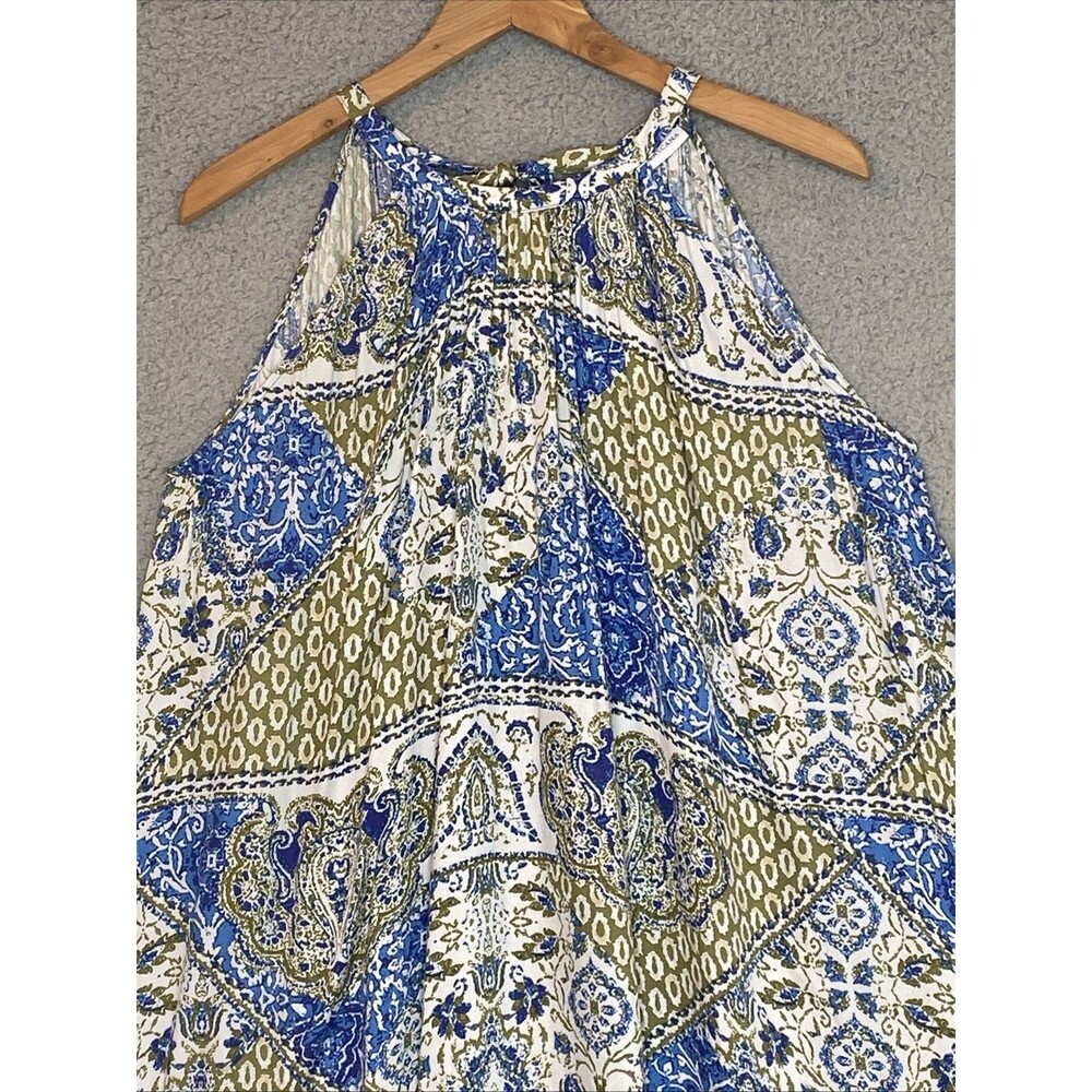 Lascana Boho Coastal Beach Oversized High Low Maxi Dress Women's Size 6 - Picture 13 of 16